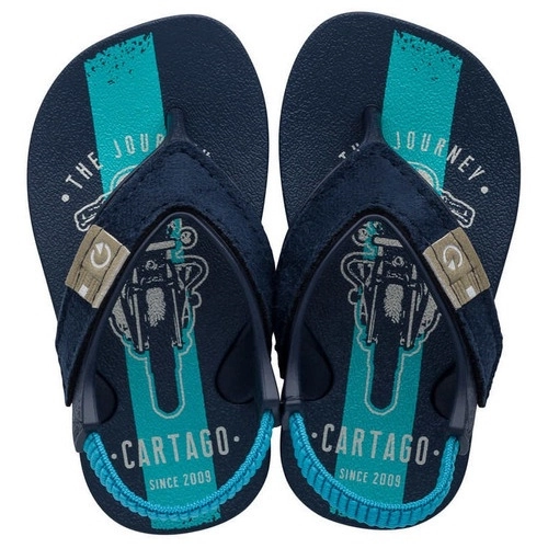 Chinelo Inf Cartago Dakar Plus Baby Azul