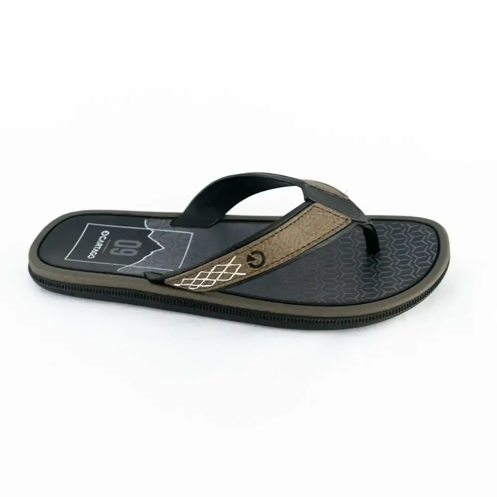 Chinelo Cartago Maiorca I Preto/marr
