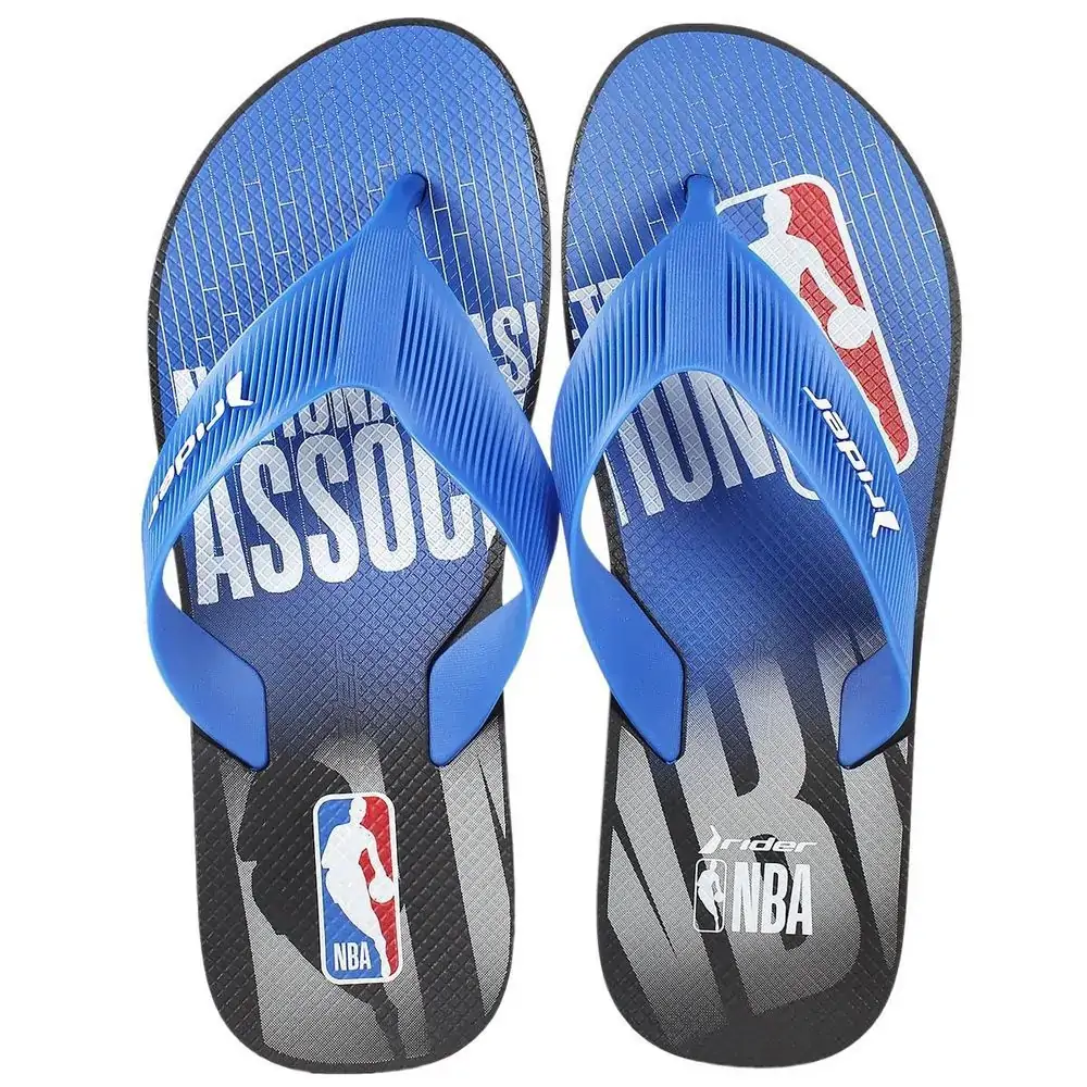 Chinelo Rider Strike Nba Preto/azul