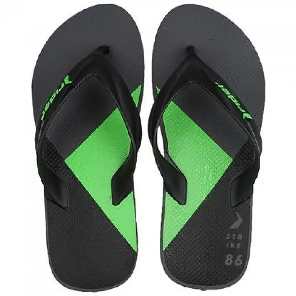 Chinelo Rider Strike Grap Preto/azul