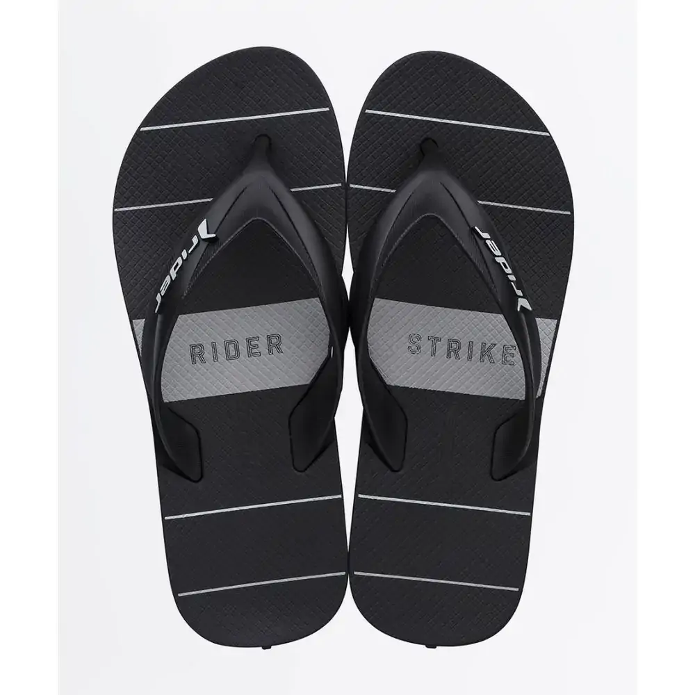 Chinelo Rider Strike Grap Preto/pret