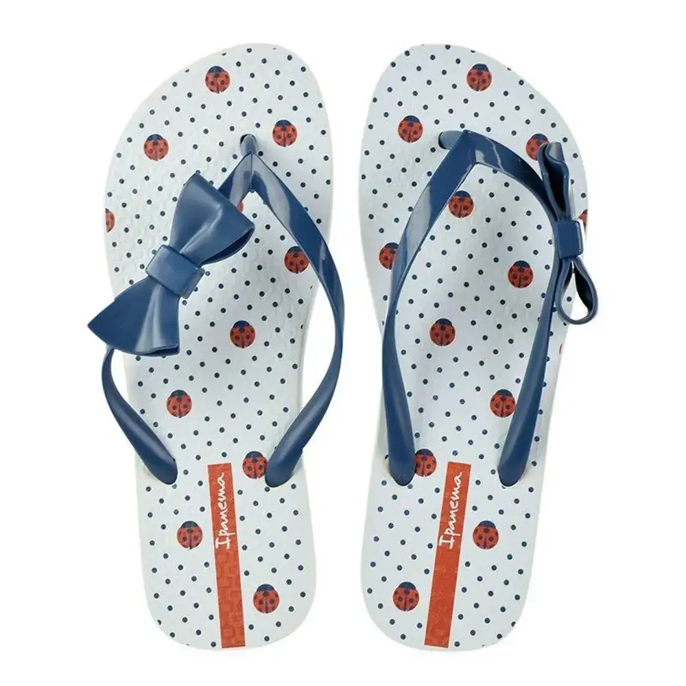 Chinelo Ipanema Lolita Po Branco/azu