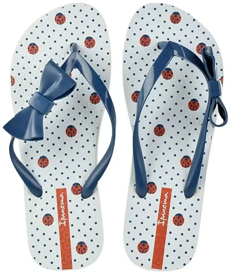 Chinelo Ipanema Lolita Po Branco/azu