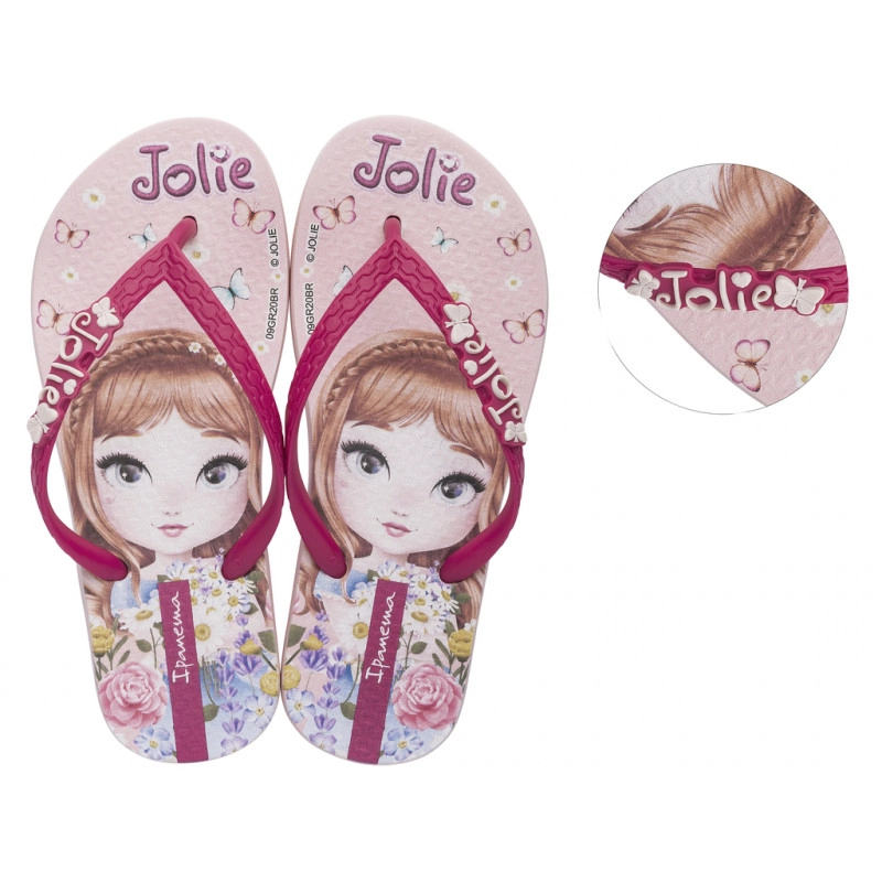 Chinelo Inf Ipanema Jolie Ii Rosa