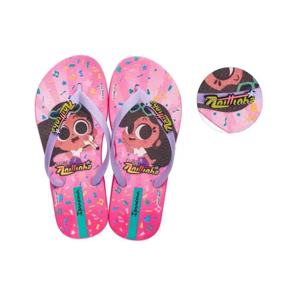 Chinelo Ipanema Clube Da Rosa/lilas