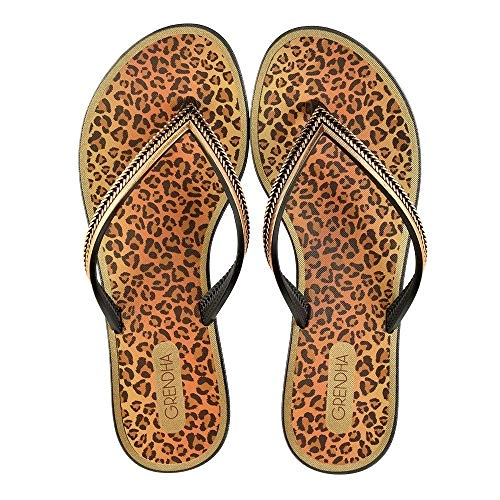 Chinelo Grendha Mais Acai Preto Onca