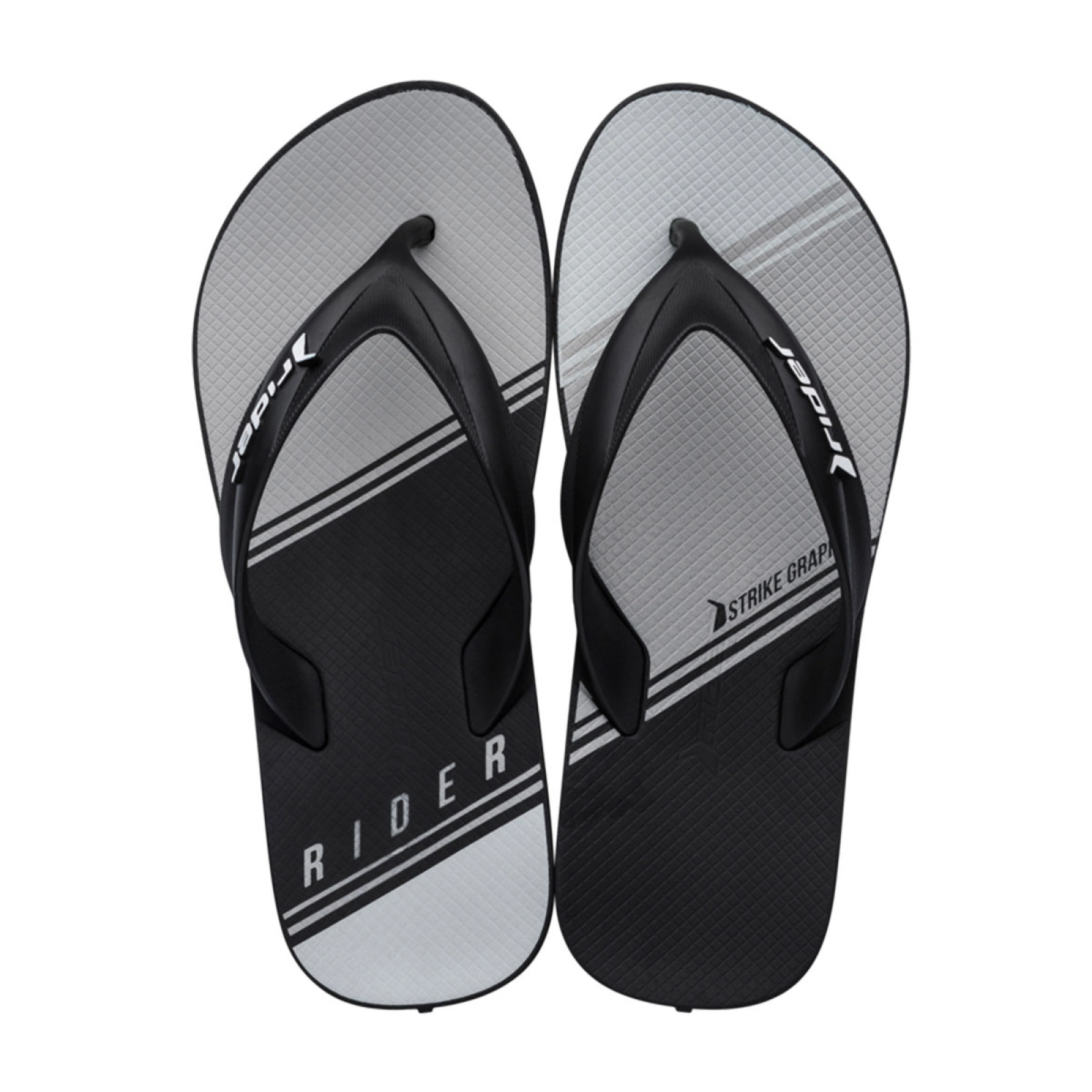 Chinelo Rider Strike Grap Preto/verm