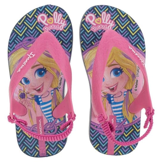 Chinelo Inf Ipanema Polly E Max Stel Rosa