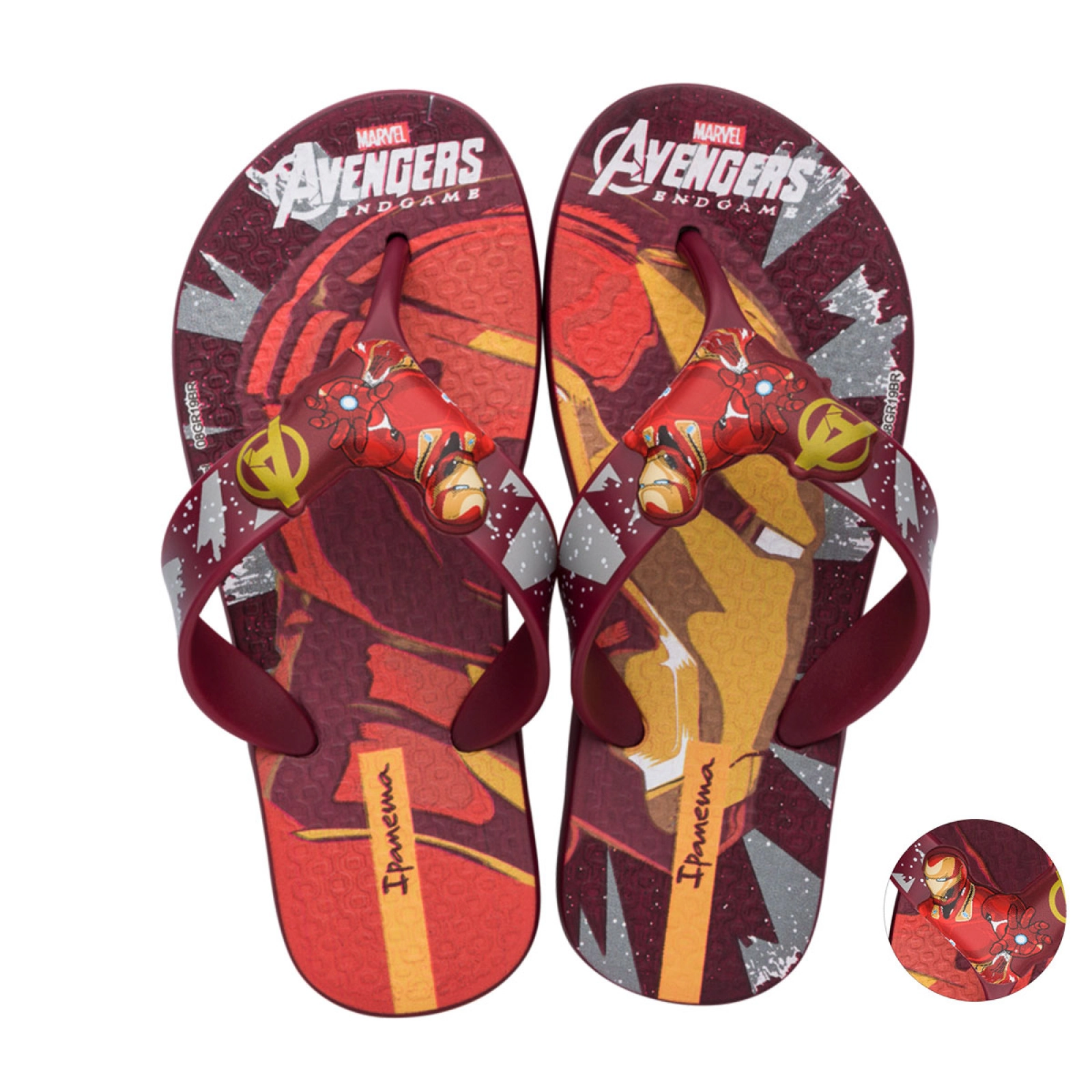 Chinelo Inf Ipanema Avengers Combat 26160 Verm