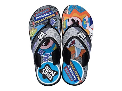 Chinelo Luccas Neto Land Preto/pret