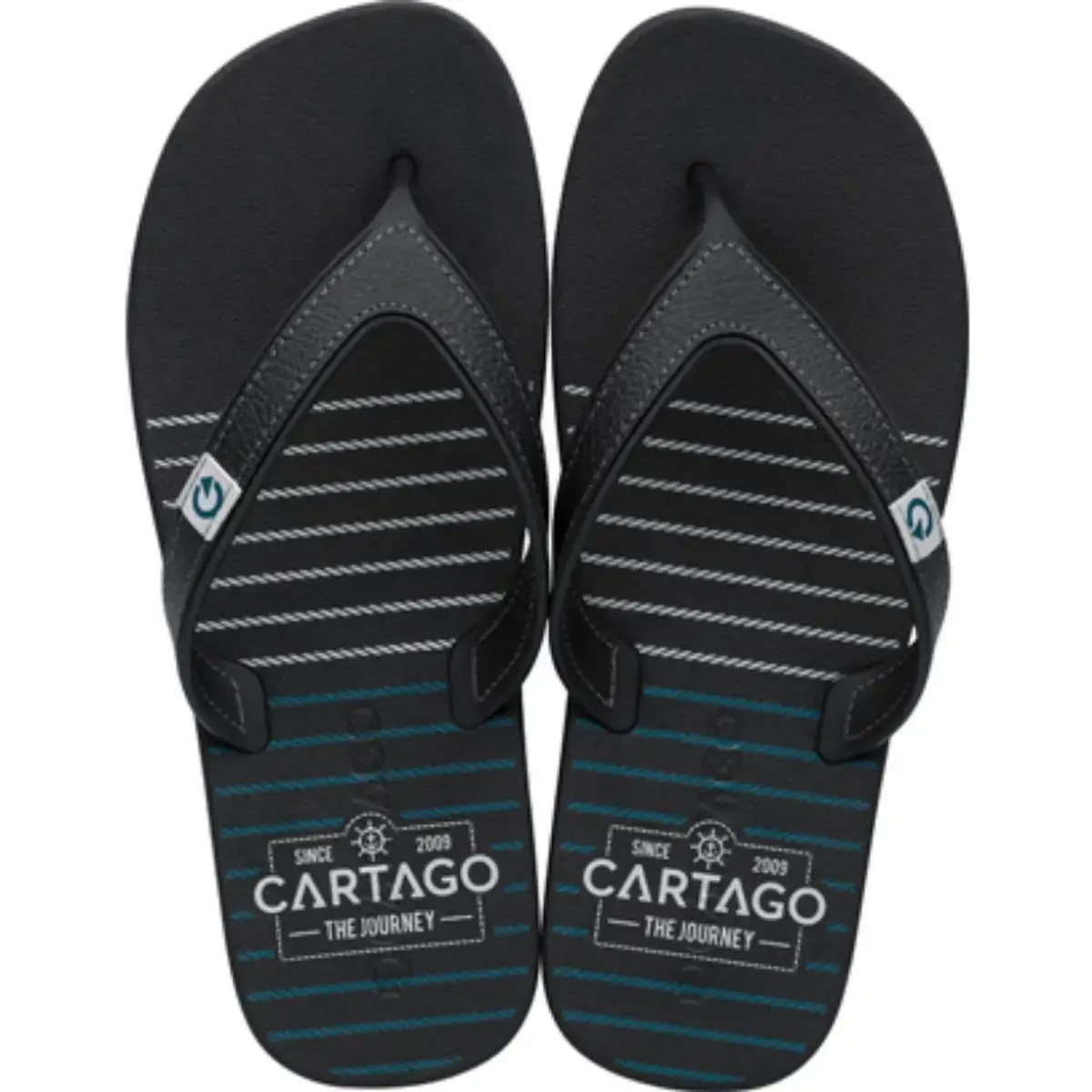Chinelo Cartago Dakar Ad Preto/pret