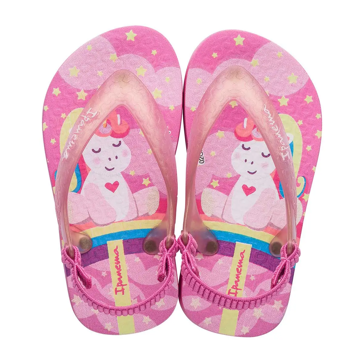 Chinelo Ipanema Crianca Fofura Baby Rosa/Rosa Perolado 17/18