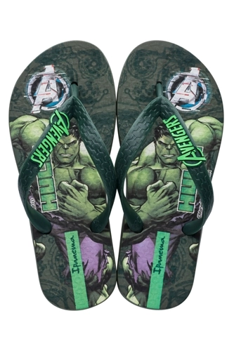 Chinelo Inf Ipanema Avengers Verde 02