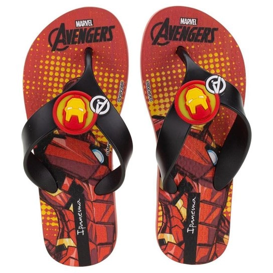 Chinelo Inf Ipanema Avengers Vermelho 02
