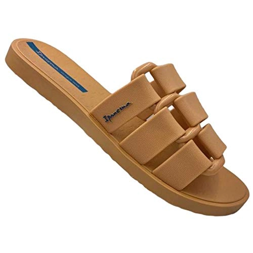 Slide Ipanema Bold Feminino S: Marrom/g: Bege 38