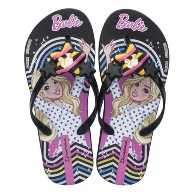 Sand Ipanema Barbie Style Inf Preto/preto