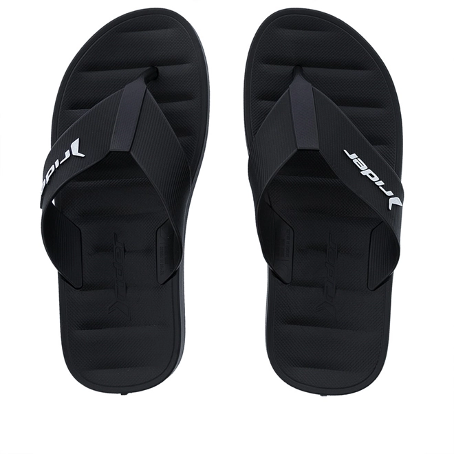 Chinelo Rider Free Dedo Adpreto/pret