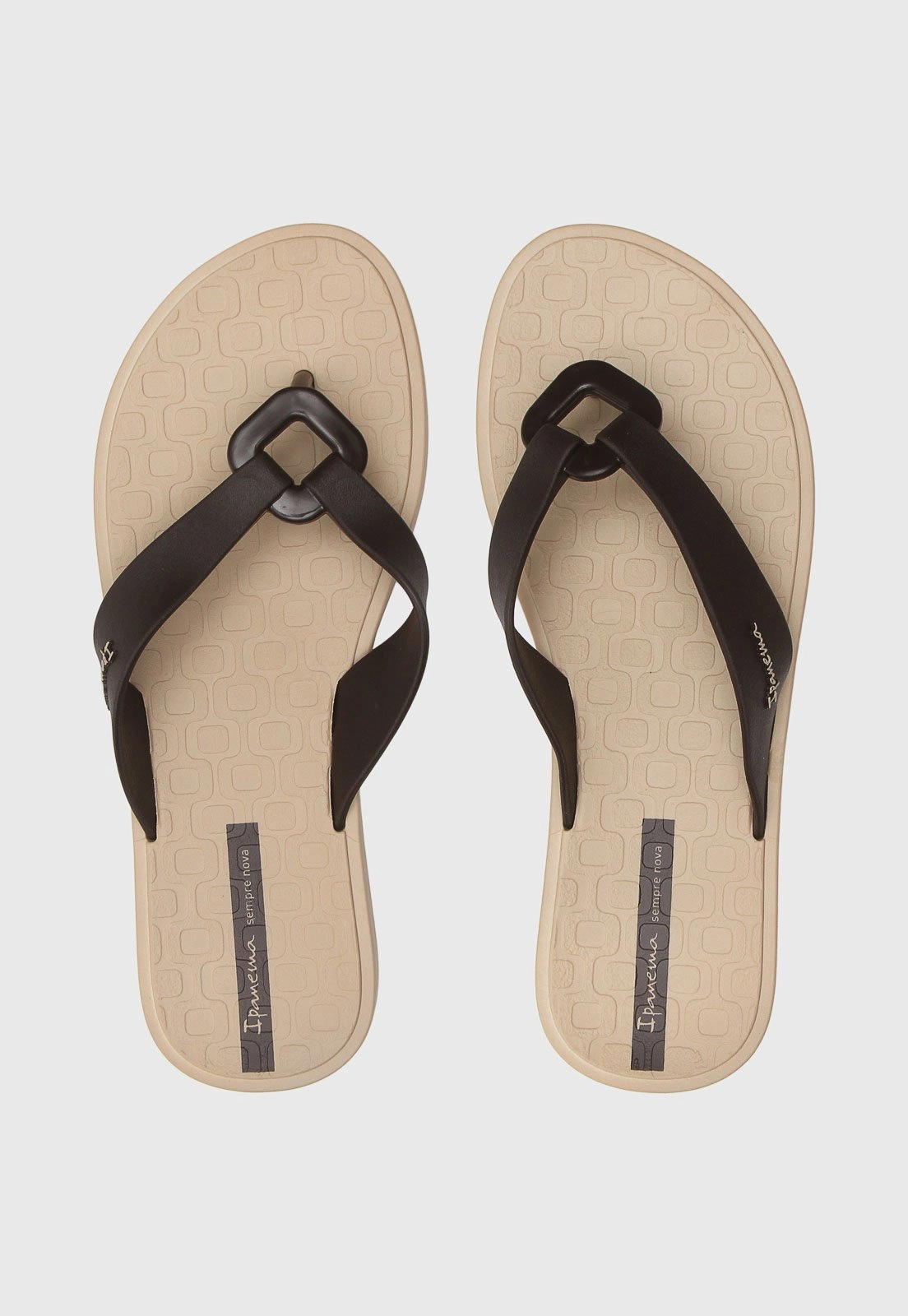 Chinelo Ad Ipanema Nexo Bege 01