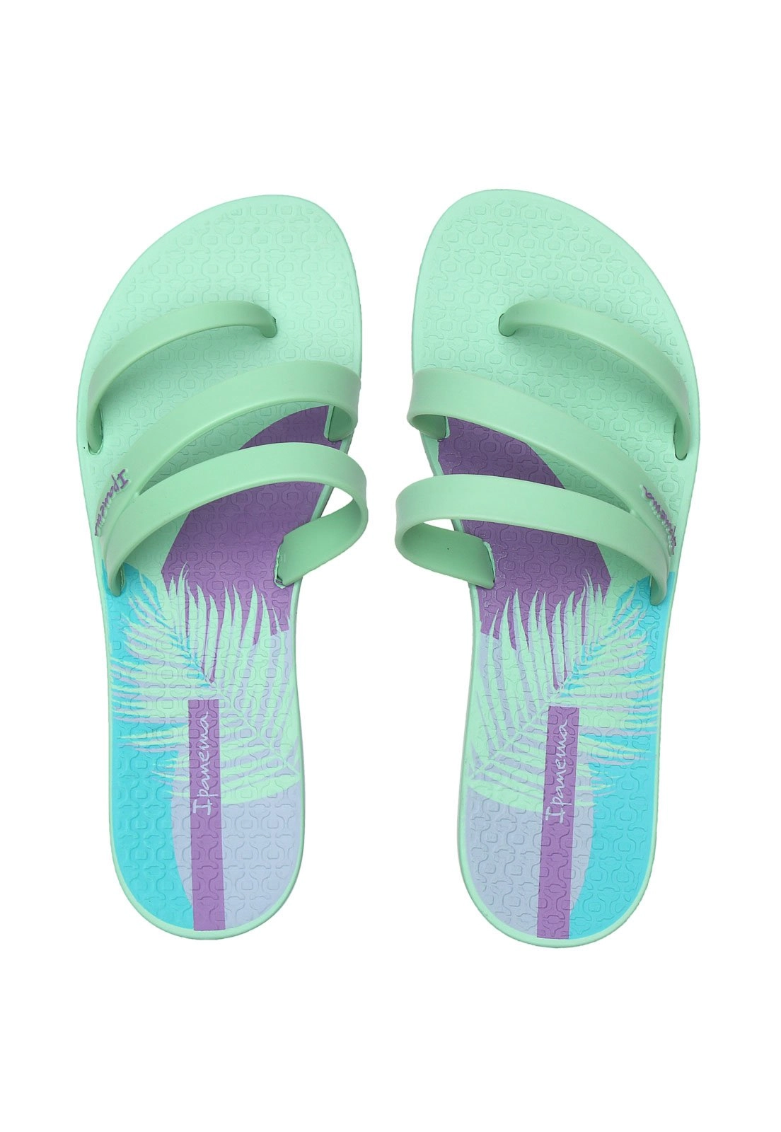 Chinelo Ad Ipanema No Print Verde 01
