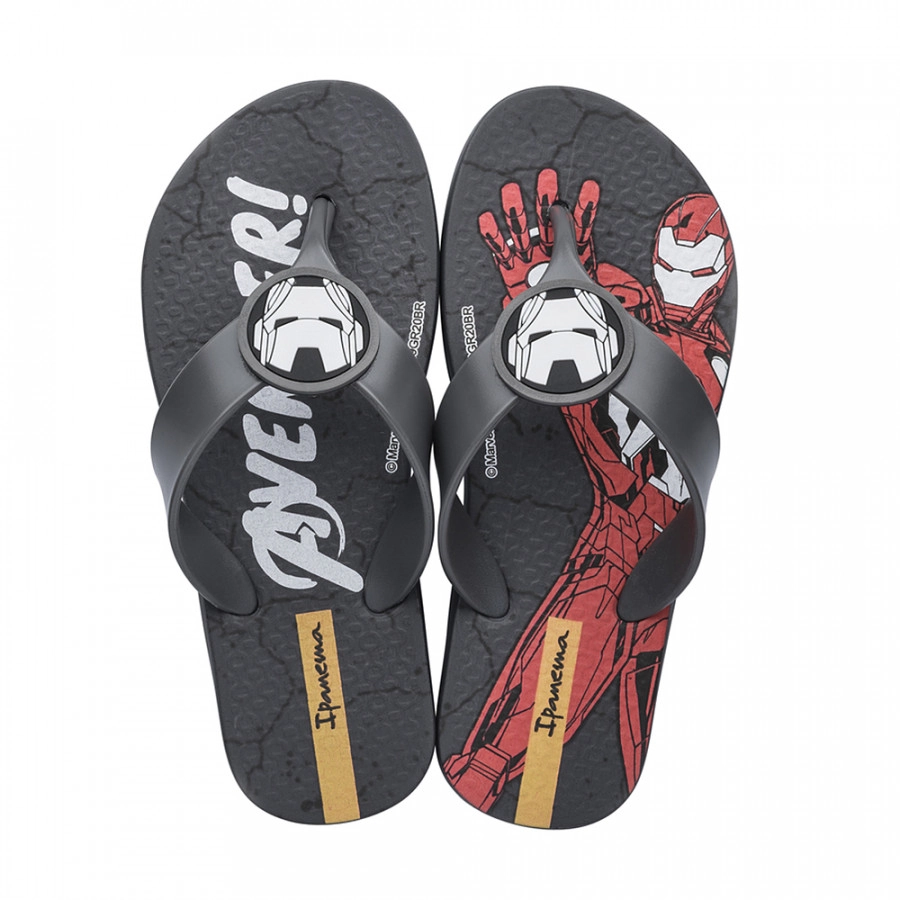Chinelo Inf Ipanema Avengers Grafite 01