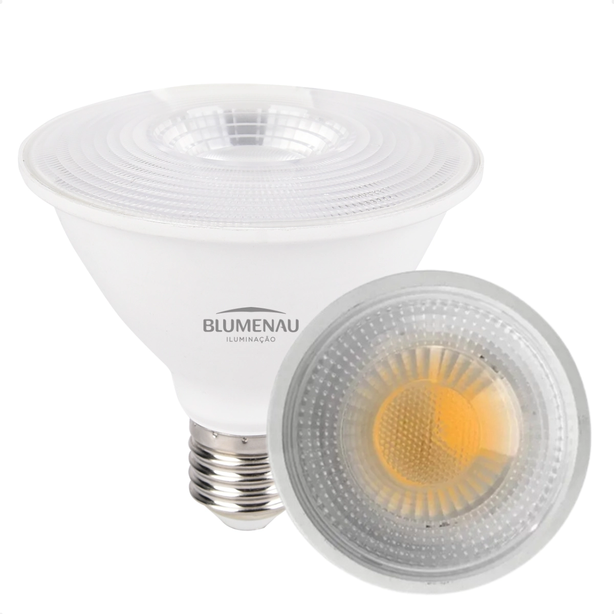 Kit 10 Lâmpada Led Par 30 9,8w E27 Bivolt Blumenau 6500k Frio