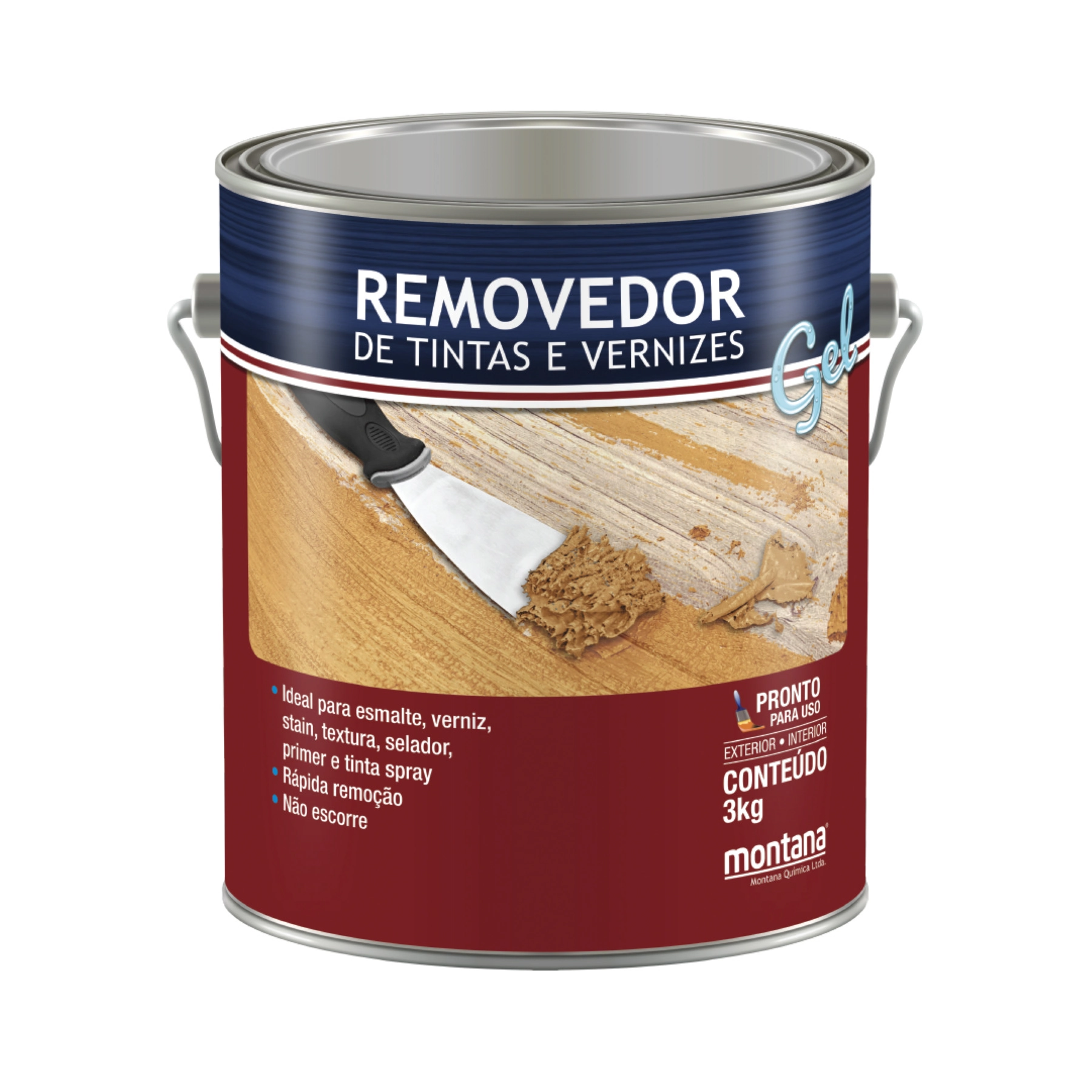 Removedor Gel 3,6L Montana