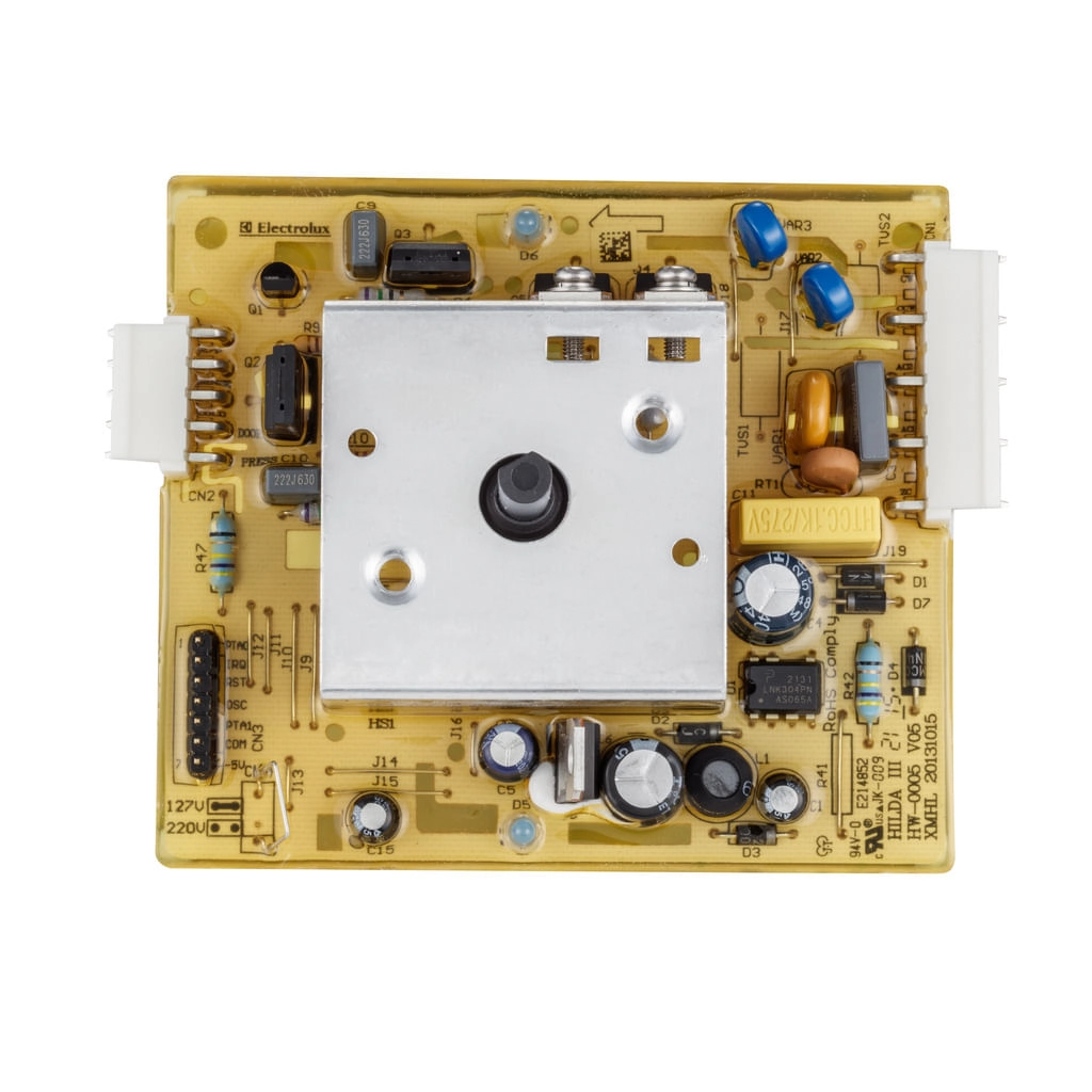 Placa Potência Com Led Azul
