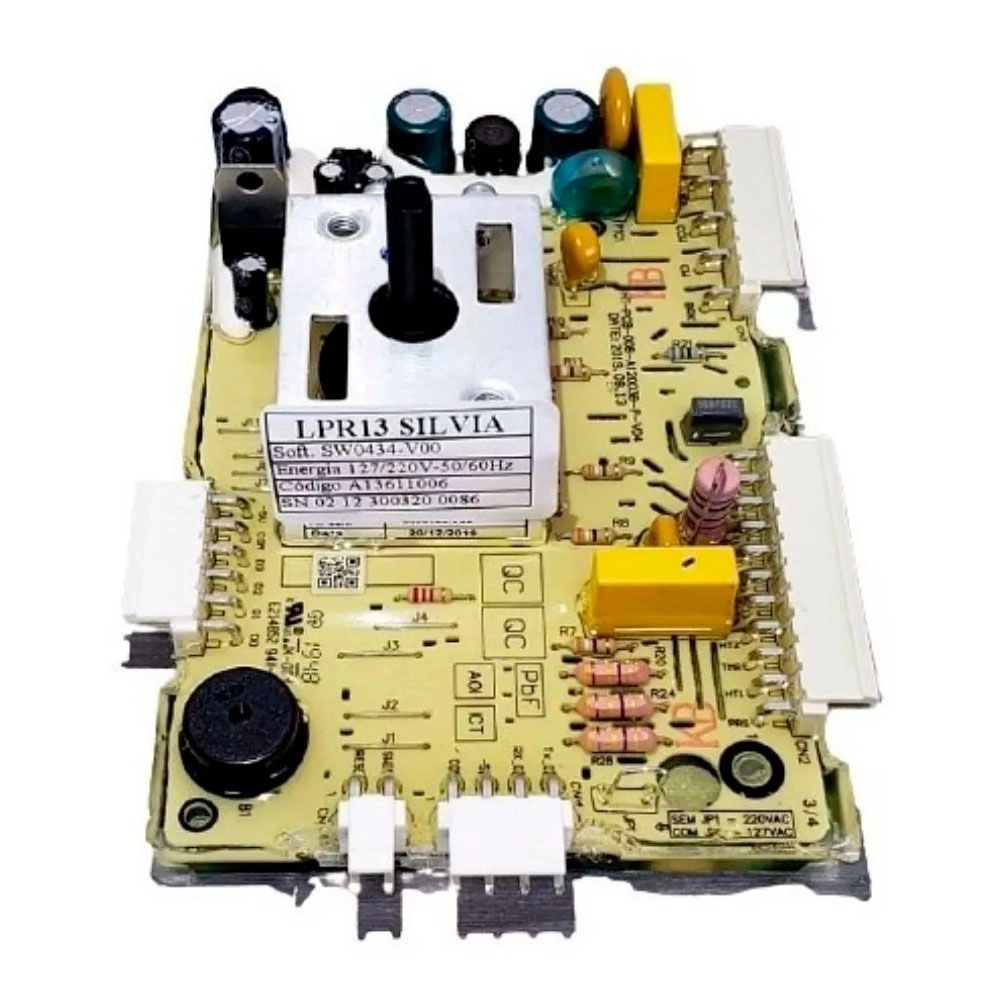 Placa De Potência Para Lavadora Electrolux Lpr13 Bivolt