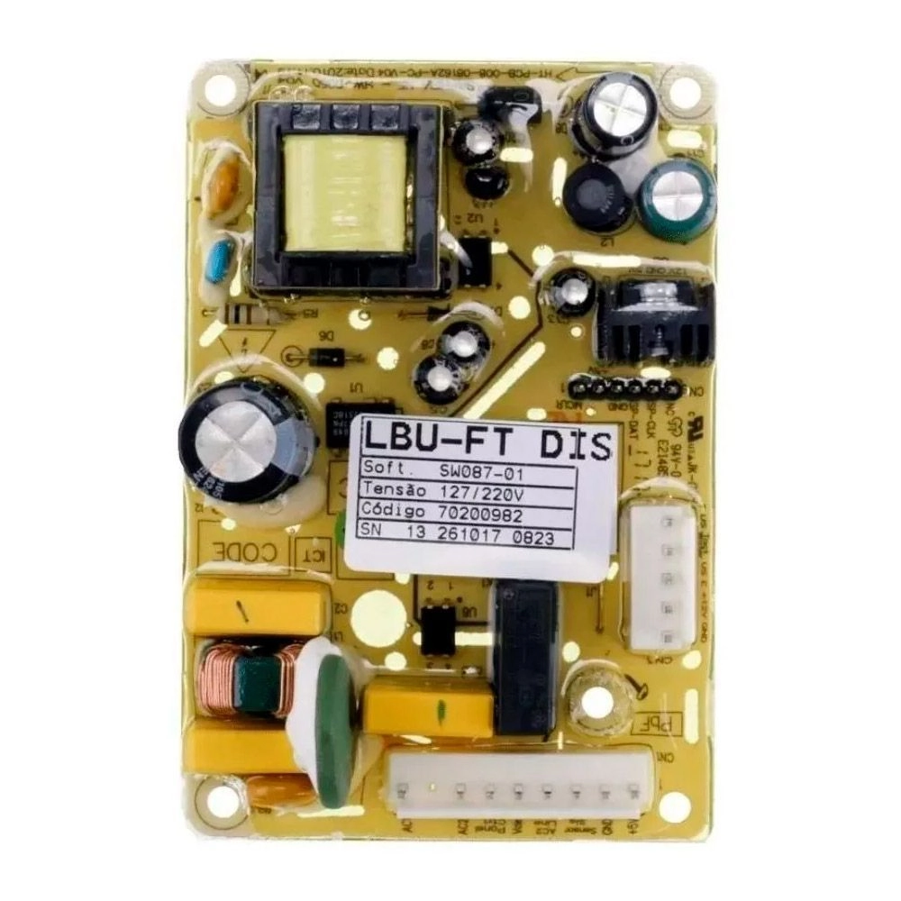 Placa Caneta Ultra Som Original Para Lavadora Electrolux Lbu15 70200982