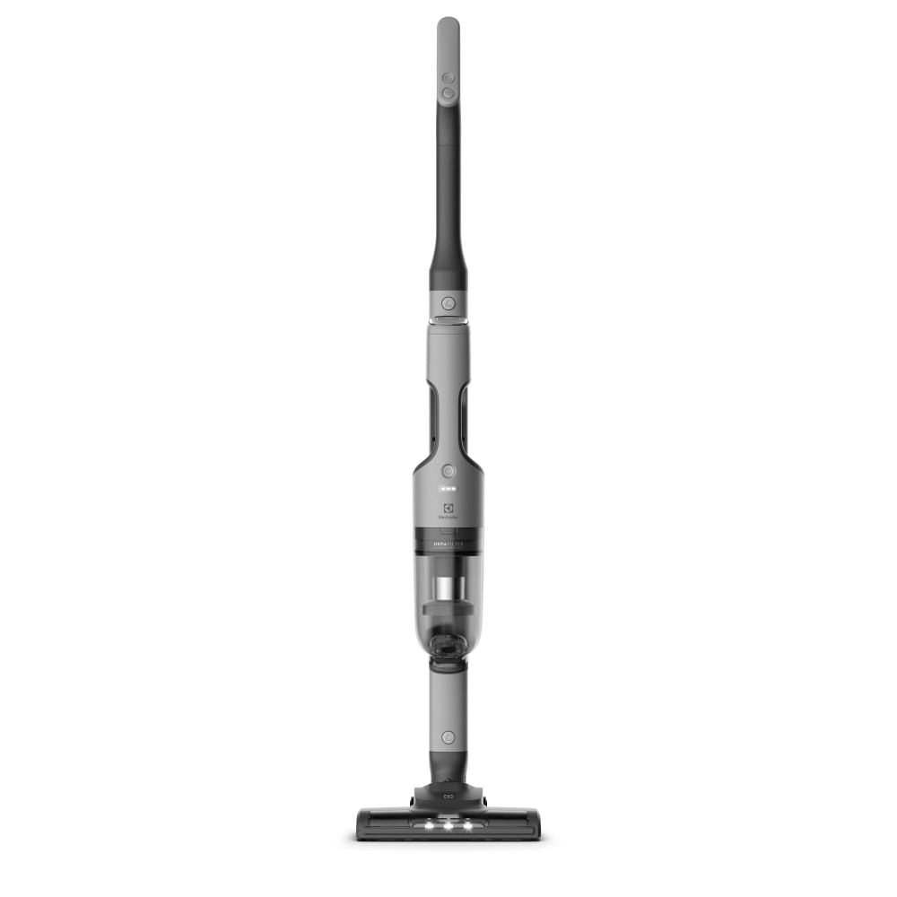 Aspirador De Pó Vertical Sem Fio Electrolux Ergorápido 2 Em 1 Cyclonic Power Até 30 Min Cinza (erg018) Bivolt