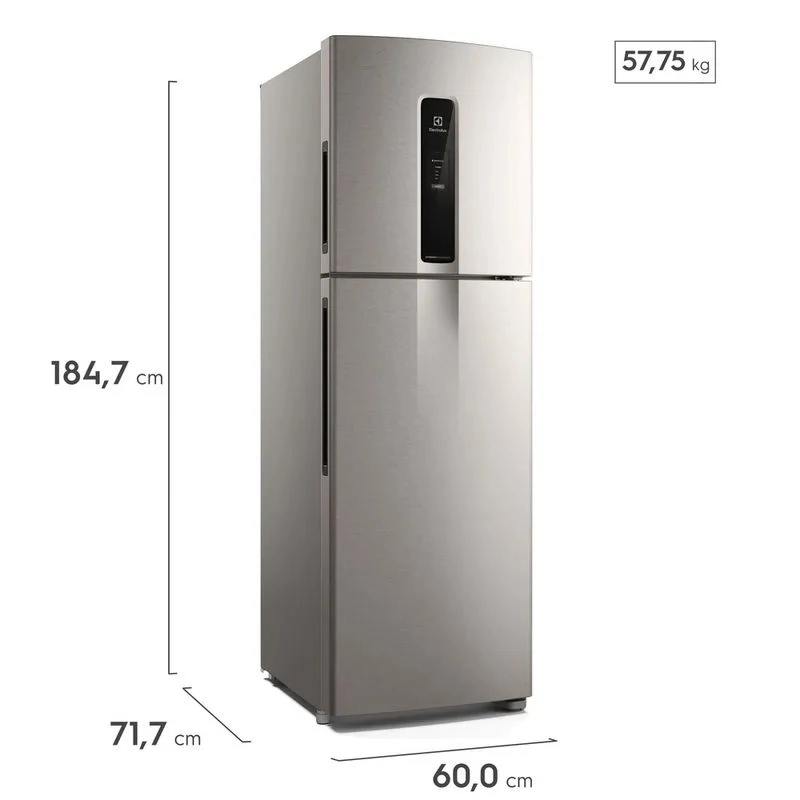 Refriger Electrolux Ff 410l If46s Inox