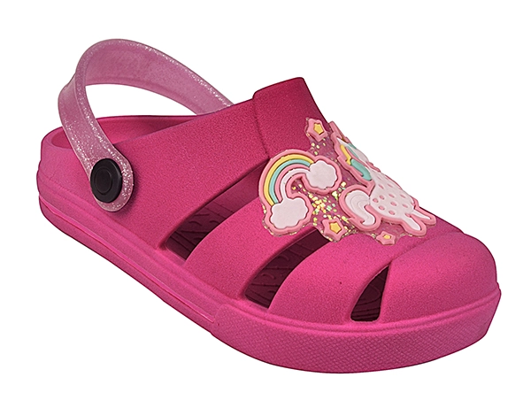 Babuche Play Magenta/rosa Luelua 25/26
