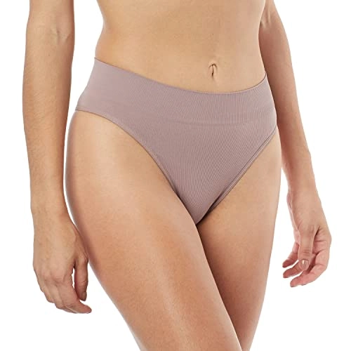 Calcinha Tanga Sem Costura, Hering, Feminino, Marrom Claro, M