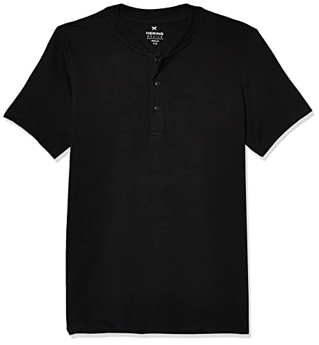 Camiseta Meia Manga, Masculino, Hering, Preto, Xg