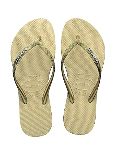 Chinelo Areia Slim Sparkle Me Havaianas Womens N° 33/34