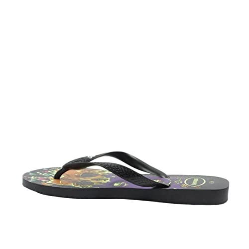 Chinelo 4 Nite, Havaianas, Masculino, Novo Grafite/preto, 45/46