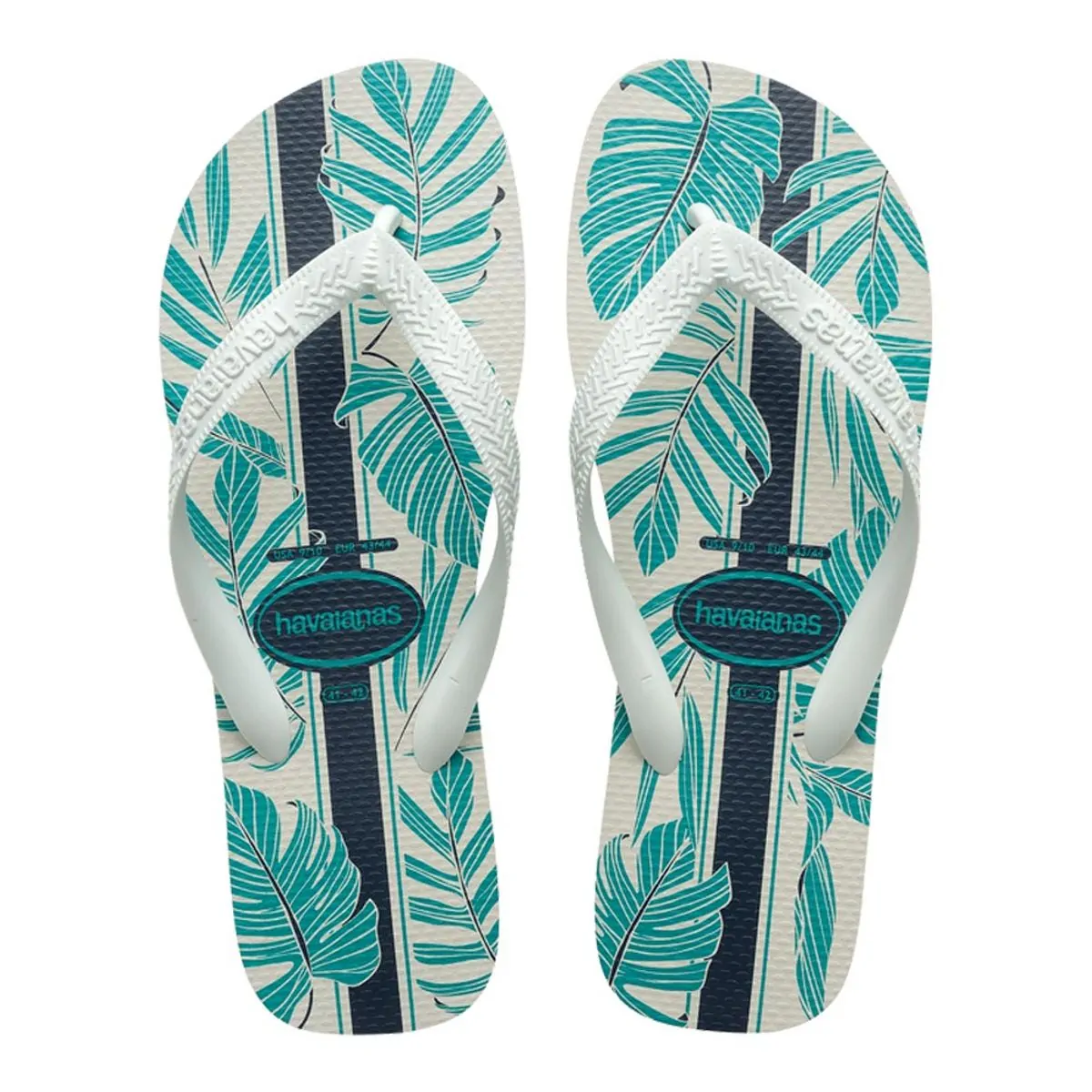 Sand Havaianas Aloha Fc Branco/branco/azul Indigo 37/38