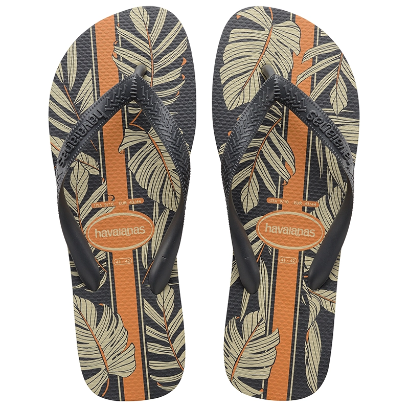 Sand.havaianas Aloha Graf/cza Chumbo