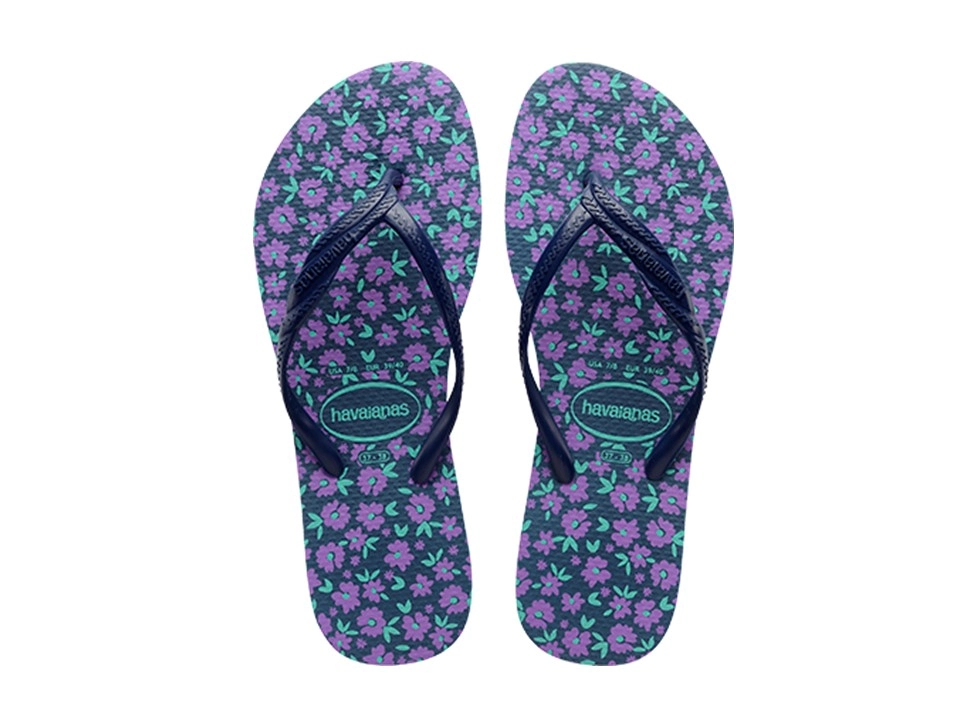 7012273 Sandalias Havaianas Fant Romantica Gd F0 Sandalias Havaianas Fant Romantica Fc Azul Indigo/m