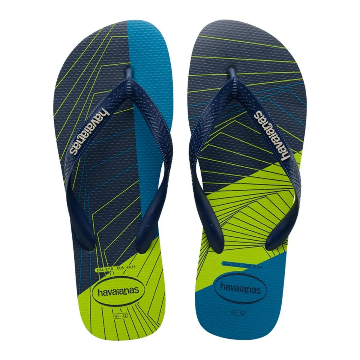 Sandalia Havaianas Trend Verde Limao N°35 36