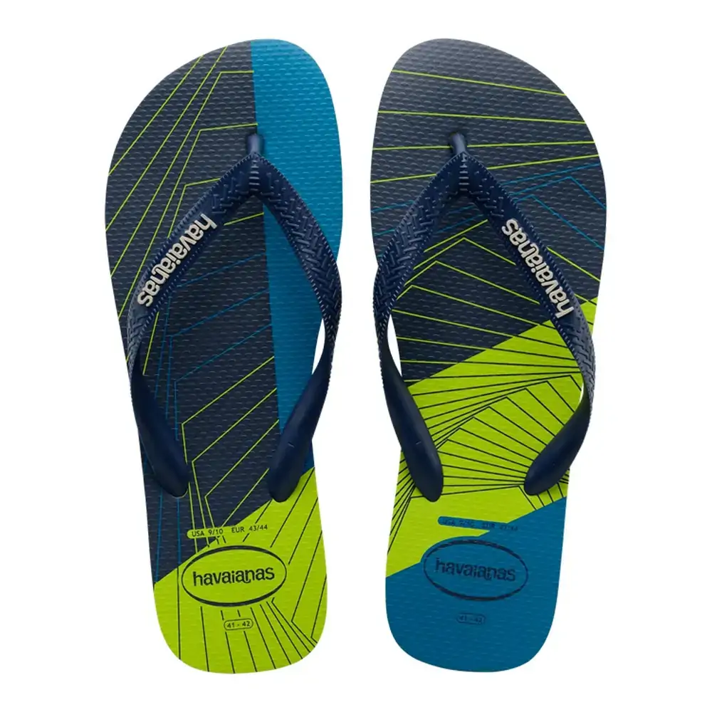 Sandalia Havaianas Trend Verde Limao N°45 46