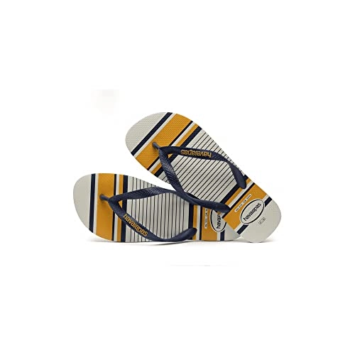 Sand.hav. Top Nautical Bco/mostarda