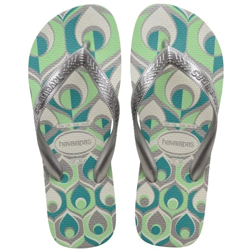 Sand Havaianas Top Spring Bco/prata/azul/verde 37/38