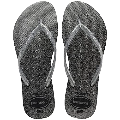 Sandalia Havaianas Slim Gloss 35/36 Preta