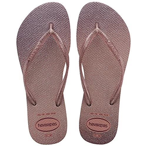 Sandalia Havaianas Slim Gloss Rosa Crocus N 37 38