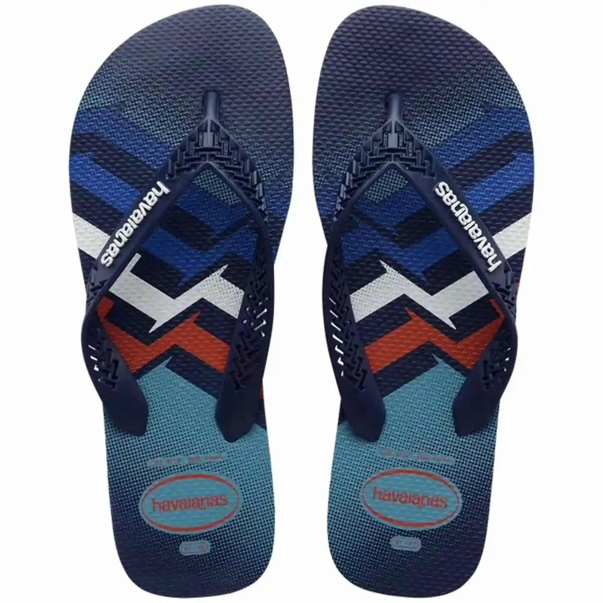 Chinelo Havaianas Masculino Power Light Azul 39 40