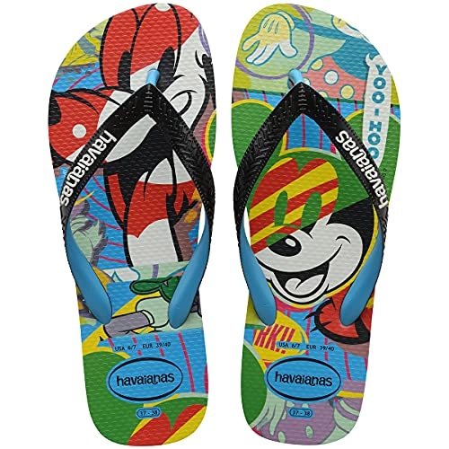 Sandalia Havaianas Disney Stylish 39/40 Bco/turq.