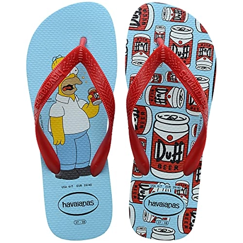 Sandalia Havaianas Simpsons Azul Water N°37 38