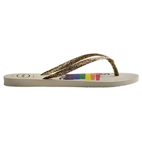 Chinelo Bege Palha Slim Pride Ii Havaianas Women N° 35/36