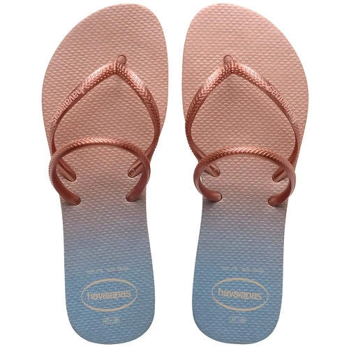 Chinelo Rosa Ballet Flat Duo Iridescent Havaianas Women N° 35/36